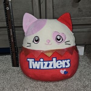 Squishmallows 12” Twizzlers Hersheys Scented Karina Cat Valentine’s Plush